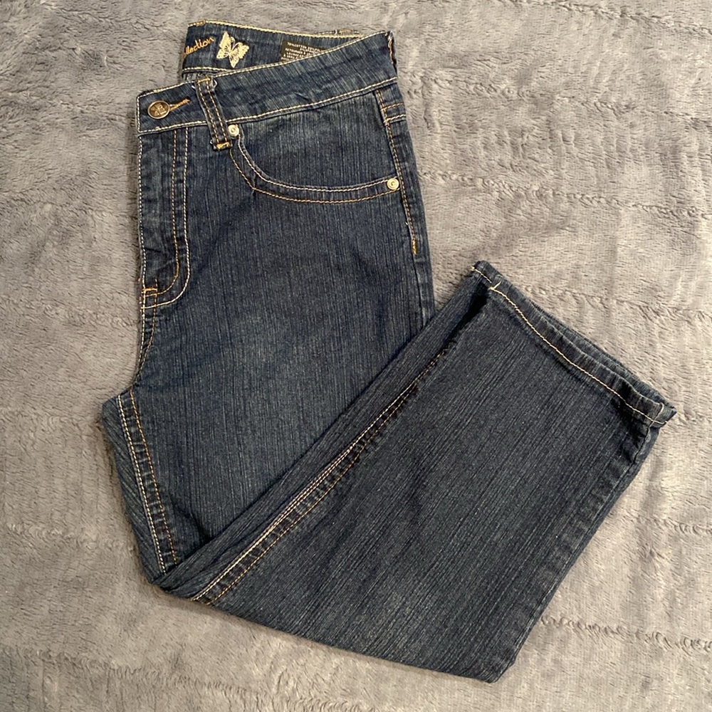 🍭FREE WITH PURCHASE 🌟 JP collection cropped jeans